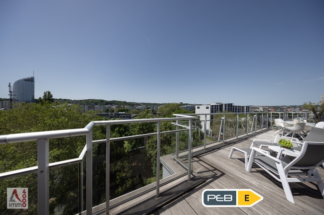 Magnifique Penthouse 3 chambres, grande terrasse, garage, cave
